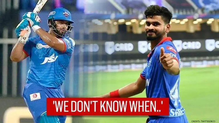 IPL 2020: Shreyas Iyer gives update on Pant's injury, says 'no idea when he's back' Rishabh Pant