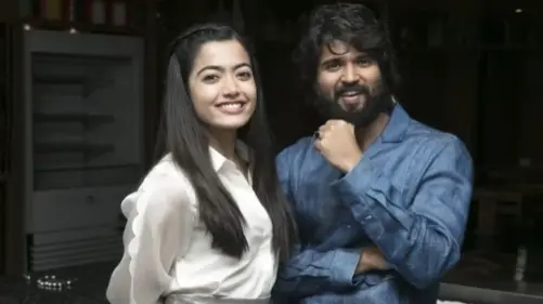 Family Star Actor Vijay Deverakonda Calls Rashmika Mandanna 'Lucky' - Here's Why Rashmika Mandanna and Vijay Deverakonda