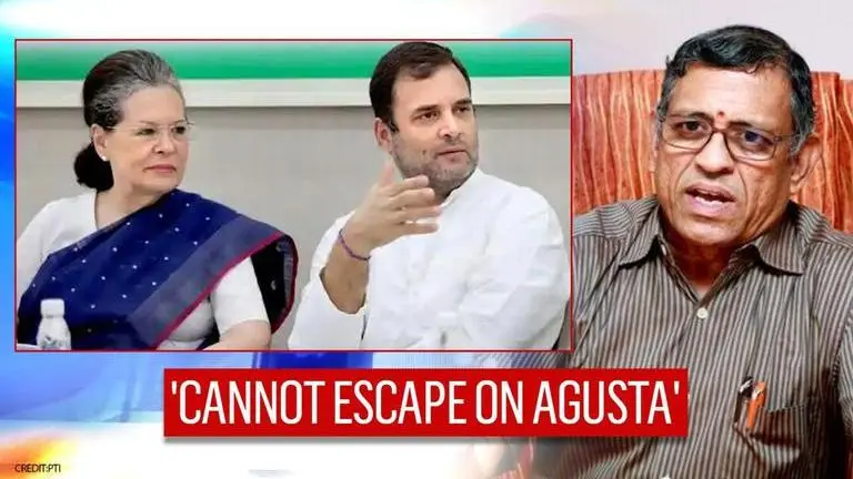 Gurumurthy says Congress 'can't escape on Agusta', urges party leaders to not defend case Gurumurthy