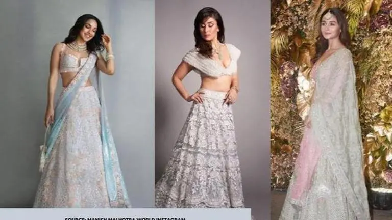 Kiara Advani, Kareena Kapoor, Alia Bhatt: Who carried Manish Malhotra lehenga better? kiara advani