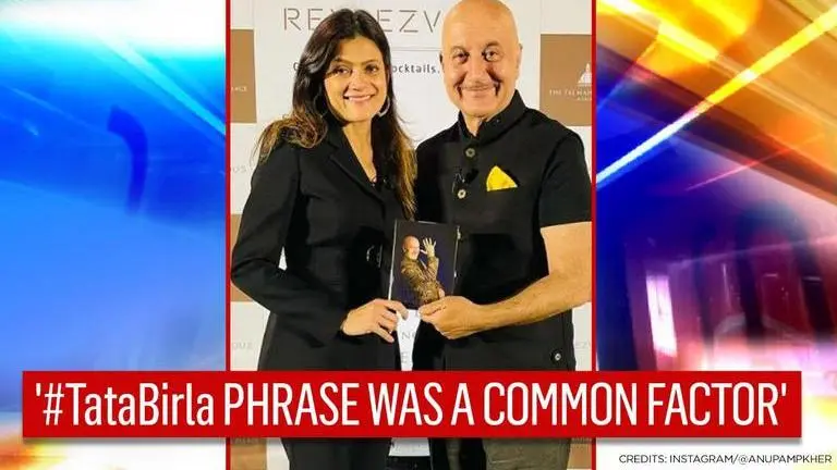 Anupam Kher recalls mom's taunt at him with 'Tata-Birla' mention, gives 'Thug life' reply