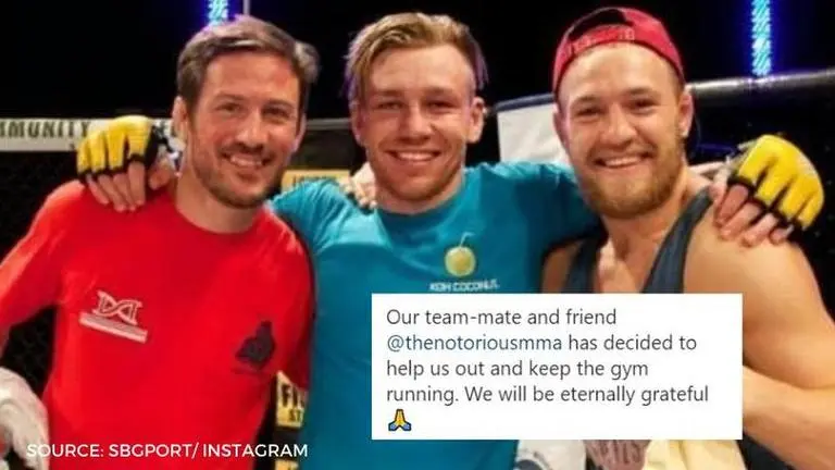 Conor McGregor saves local gym from closing down due to pandemic, donates much-needed cash Conor McGregor