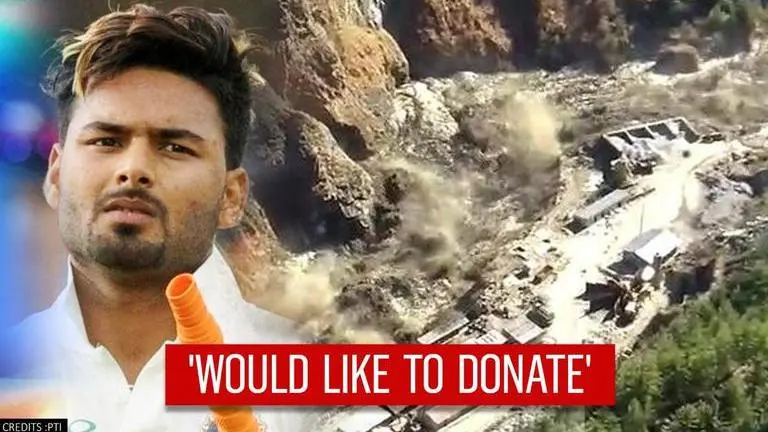 Pant to donate match fee towards rescue operations in Uttarakhand