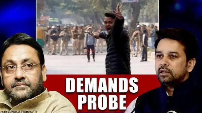 Jamia shooting: NCP blames Anurag Thakur for creating negative atmosphere, demands inquiry NCP