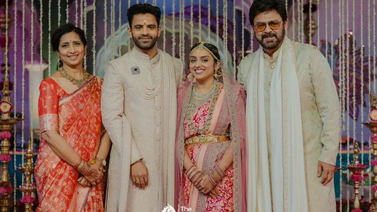 Venkatesh Daggubati's Daughter Hayavahini Ties The Knot - See First Photos Venkatesh Daggubati