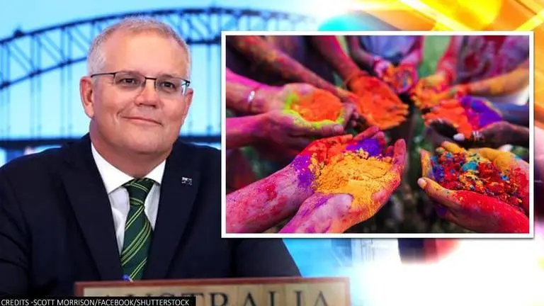 Australia PM Scott Morrison wishes PM Modi and Hindu community 'happy and colourful Holi' Australia