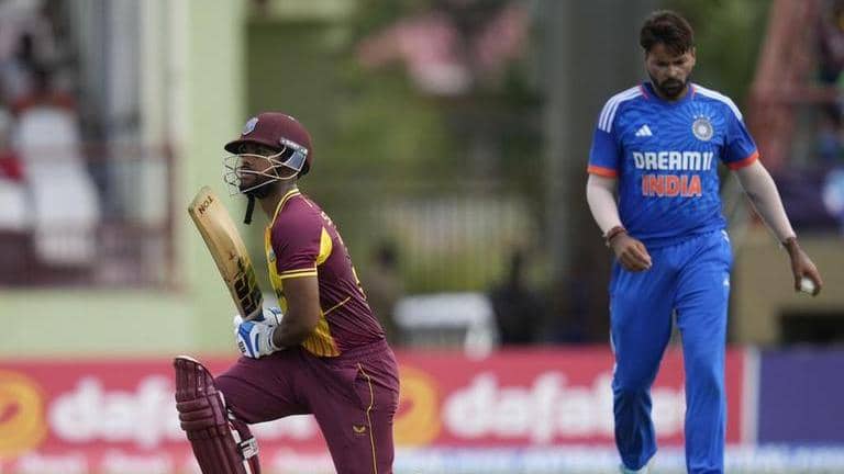 ind vs wi 2nd t20 live score