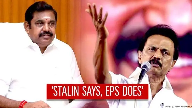 Stalin's God delusion: DMK Chief invokes Rajini dialogue to target EPS; 'Does what I say' Tamil Nadu polls