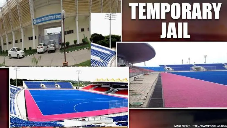 COVID-19: Hockey Stadium converted into temporary jail in Punjab's Mohali COVID-19