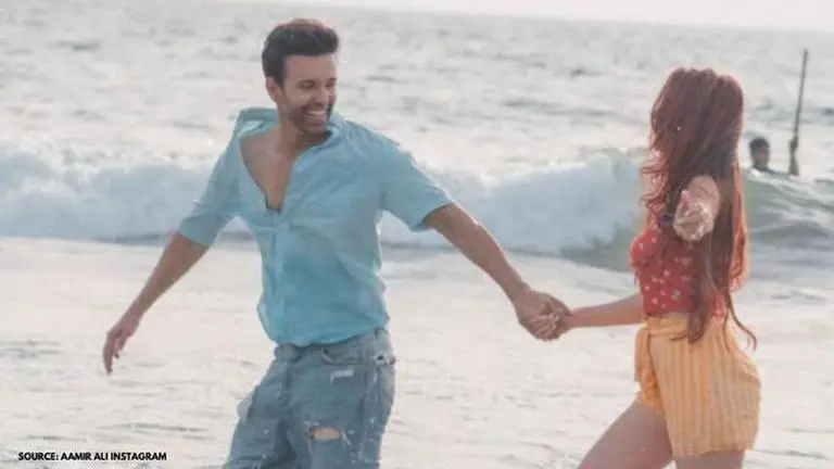 Aamir Ali posts romantic pics with mystery girl; Remo D'Souza, Aamna Sharif react Aamir Ali