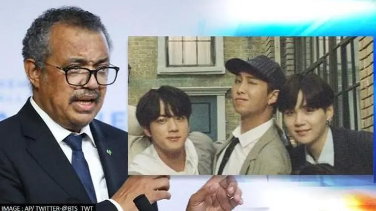 WHO Chief wishes BTS' RM, Jin & Suga a speedy recovery as trio tested COVID-19 positive WHO