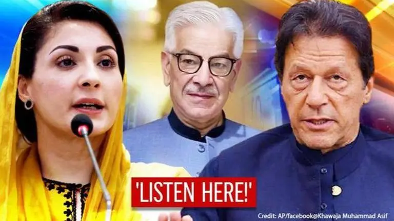 Nawaz's 'lions' not daunted by Khawaja Asif's arrest: Maryam & father scorch PM Imran Khan Maryam Nawaz