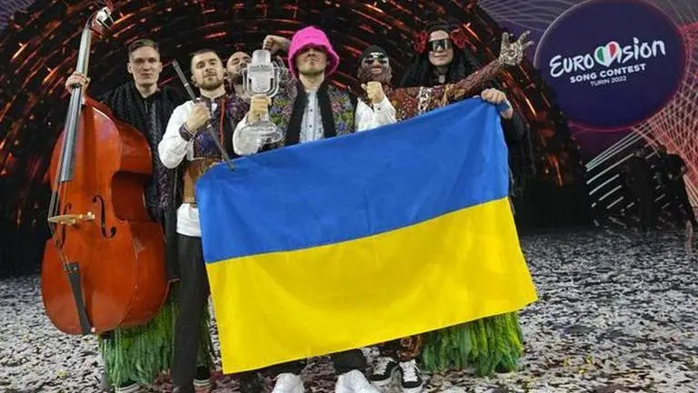 Ukraine music band Kalush Orchestra calls for help post Eurovision 2022 victory Ukraine