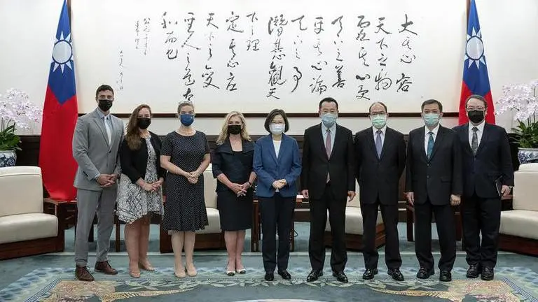 China wanted an 'excuse to bully' Taiwan, says US Senator Blackburn on 3-day Taipei visit