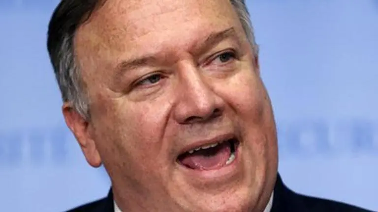 Pompeo leaves Bahrain after meeting with King Pompeo leaves Bahrain after meeting with King