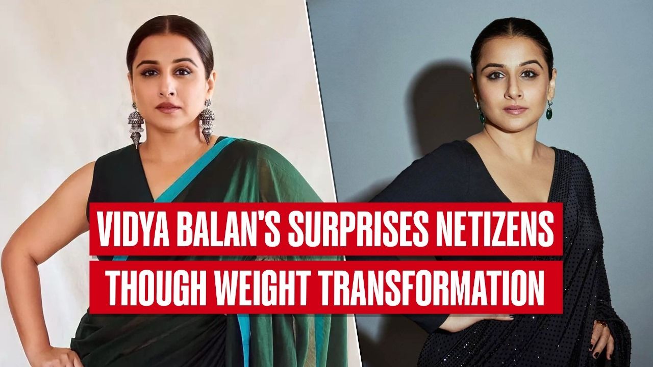 Vidya Balan Shows Off Incredible Body Transformation At Chandu Champion  Premiere | Republic World