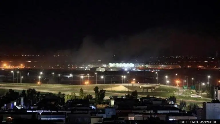 Erbil International Airport targeted in drone attack; no casualties: Kurdish Officials Erbil International Airport