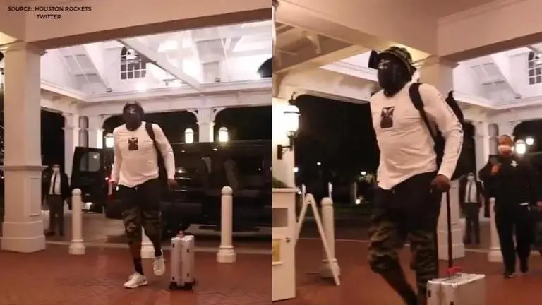 James Harden squashes coronavirus rumours, arrives at NBA Bubble in Orlando: WATCH james harden