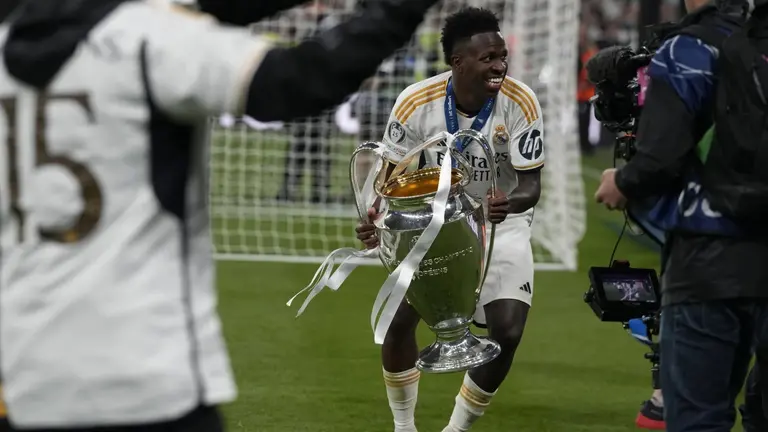 Vinicius Jr named Best Player of Champions League after historic season with Real Madrid Vinicius Jr tipped to win Ballon D'or