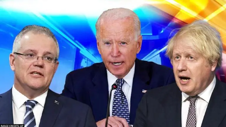 US President addresses first AUKUS trilateral security partnership virtually US President