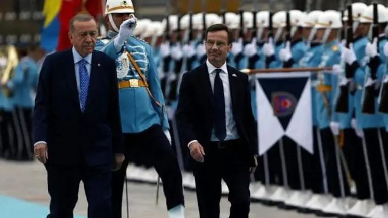 Sweden to take 'many steps' to win Turkey's approval for its NATO membership bid Sweden