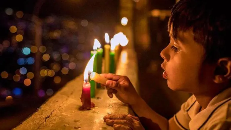 Colombia celebrates Christmas tradition 'Day of the Little Candles' during pandemic Colombia