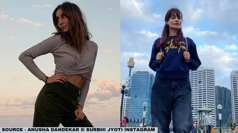 Surbhi Jyoti and Anusha Dandekar in stunning boyfriend denim looks Surbhi Jyoti