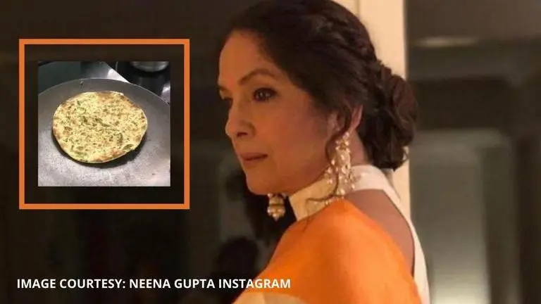 Neena Gupta has an innovative way of making stuffed tandoori rotis; See video neena gupta
