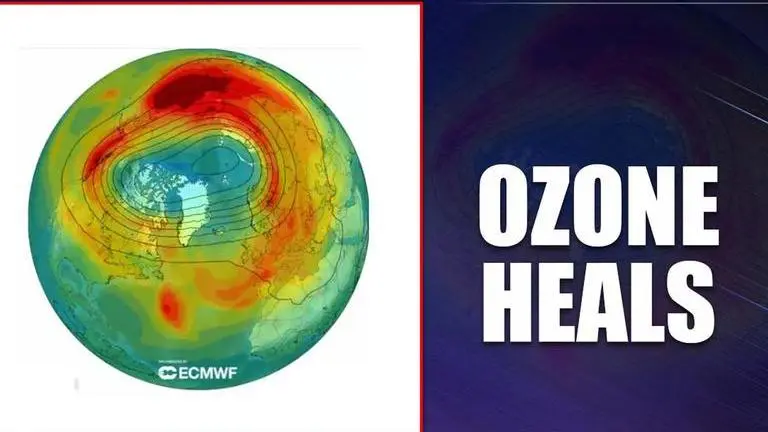 Record-size ozone hole over north pole heals due to polar vortex, scientists confirm ozone
