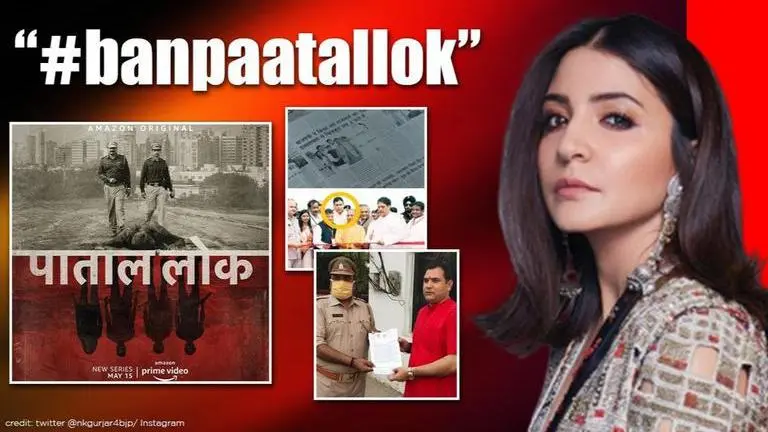Paatal Lok: BJP MLA files complaint against Anushka alleging morphed pic, offensive matter 'Paatal Lok': BJP MLA files complaint against Anushka for morphed pic & offensive content