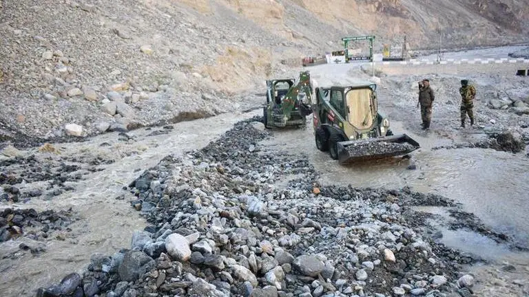 Ladakh Indian Army Siachen warriors Turtuk Flashfloods