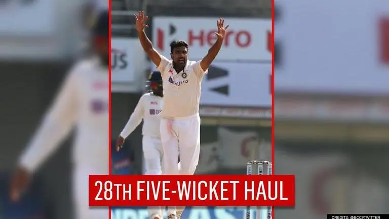 Ashwin registers his 28th Test fifer, England bundled out for 178 in 2nd innings Ravichandran Ashwin