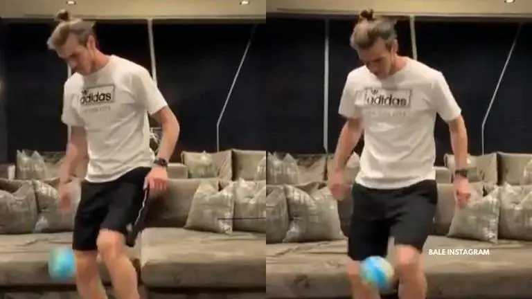 Gareth Bale recreates iconic UCL goal vs Liverpool in 2.6 challenge for charity: Watch Gareth Bale