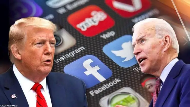 Trump, Biden fight for primacy on social media platforms