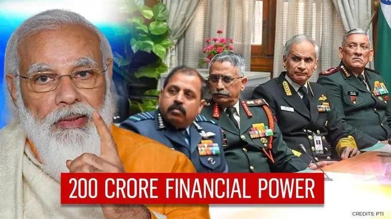 Centre gives Military officers 'financial powers' up to 200cr to tackle procedural delays Military