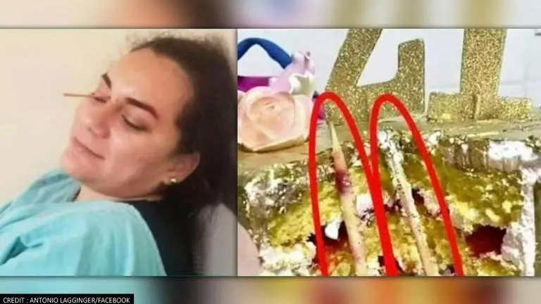 Birthday party gone wrong: Woman nearly loses eyesight after friends smash face into cake Birthday cake