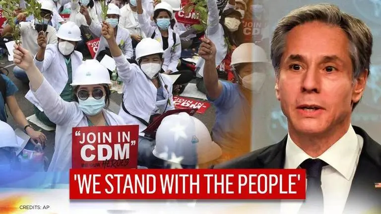 US vows 'firm action' against Myanmar military over violence on anti-coup protesters US