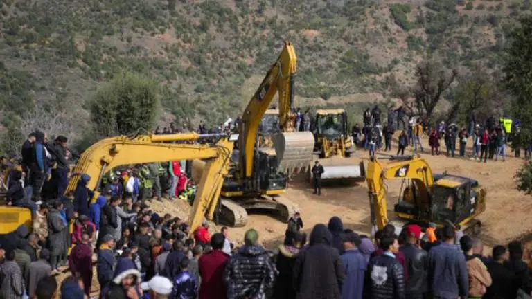 Morocco: Rescuers rush to save 5-year-old boy trapped in a well for three days Morocco
