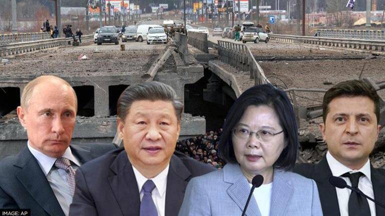 Ukraine 'example' how taiwan should defend itself against china, asserts us official