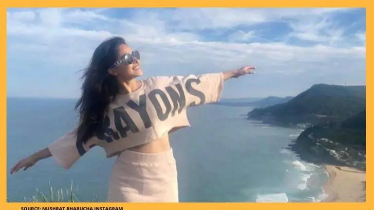 Nushrat Bharucha's sun-kissed pictures will surely brighten up your day; see posts Nushrat Bharucha