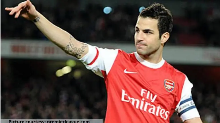 Cesc Fabregas reveals only Van Persie and Nasri matched him during his Arsenal days Cesc Fabregas