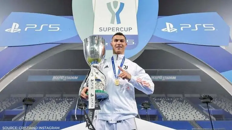 Cristiano Ronaldo shows off dance moves with Juve teammates after Supercoppa win: Watch cristiano ronaldo