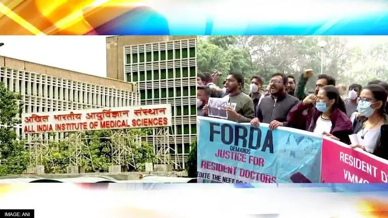 AIIMS Delhi doctors call off strike after Health Min's assurance on NEET-PG counselling AIIMS