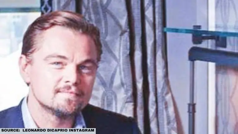 Leonardo DiCaprio displays his fatherly side with Tobey Maguire's daughter leonardo dicaprio