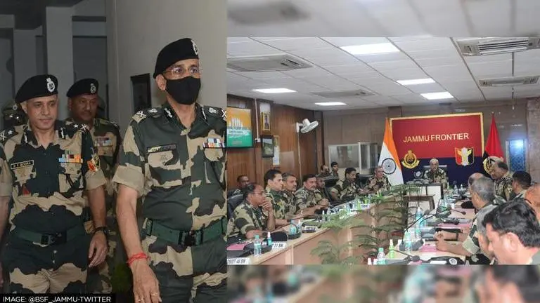 'Drones remain major threat, BSF handling it effectively': DG reviews J-K border security BSF