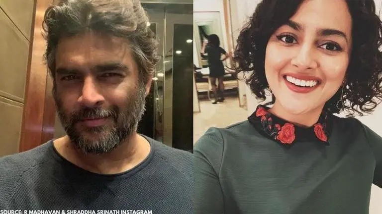 R Madhavan & Shraddha Srinath's BTS photos from sets of 'Maara' surface online; see pics R Madhavan