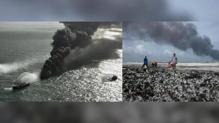 Sri Lanka launches probe to sue Singapore owners of blazing ship, calls it worst disaster AP