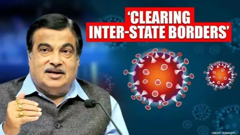 Gadkari calls for clearing blockades at inter-state borders; stresses on health guidelines Nitin Gadkari