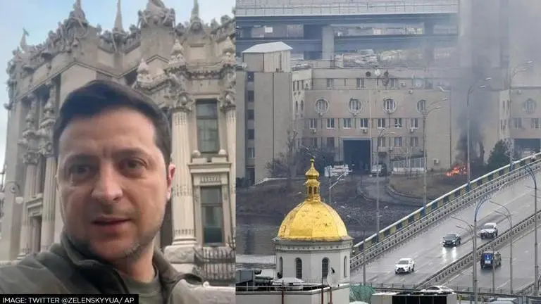 Ukraine Prez Zelenskyy quashes rumours of fleeing Kyiv: 'I'm here, won't lay down weapons' Ukraine