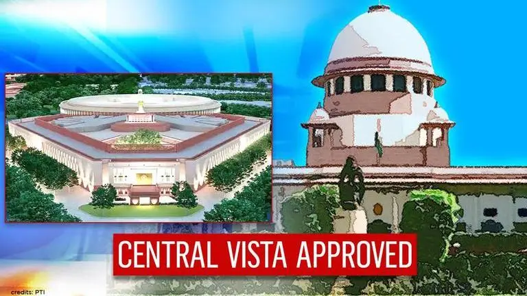 Supreme Court upholds Central Vista Project & new Parliament in New Delhi by 2:1 verdict central vista